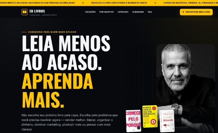 Emerson Brito - estratégia digital, SEO e tecnologia